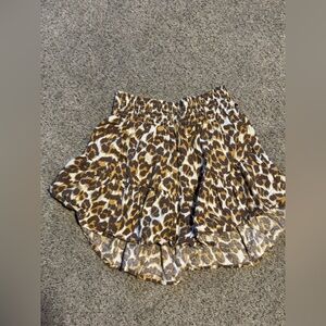 Aerie Animal Print Skirt